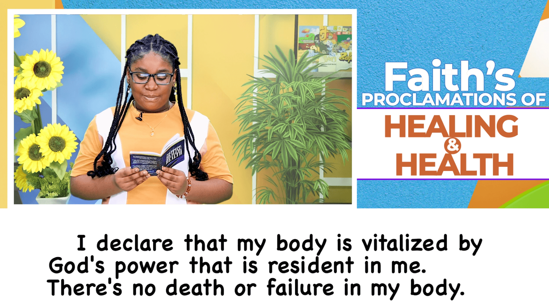Episode 8 - Faith Proclamation of Healing and Health | Lovetoons TV